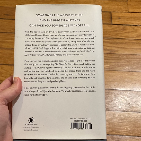 The Magnolia Story by Chip and Joanna Gaines with Mark Dagostino Hardback - Picture 4 of 4